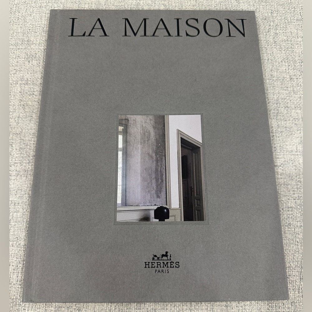 Hermès La Maison Hardcover Book — Gray